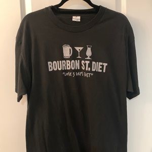 NWOT Size Large Bourbon St. Diet T-shirt